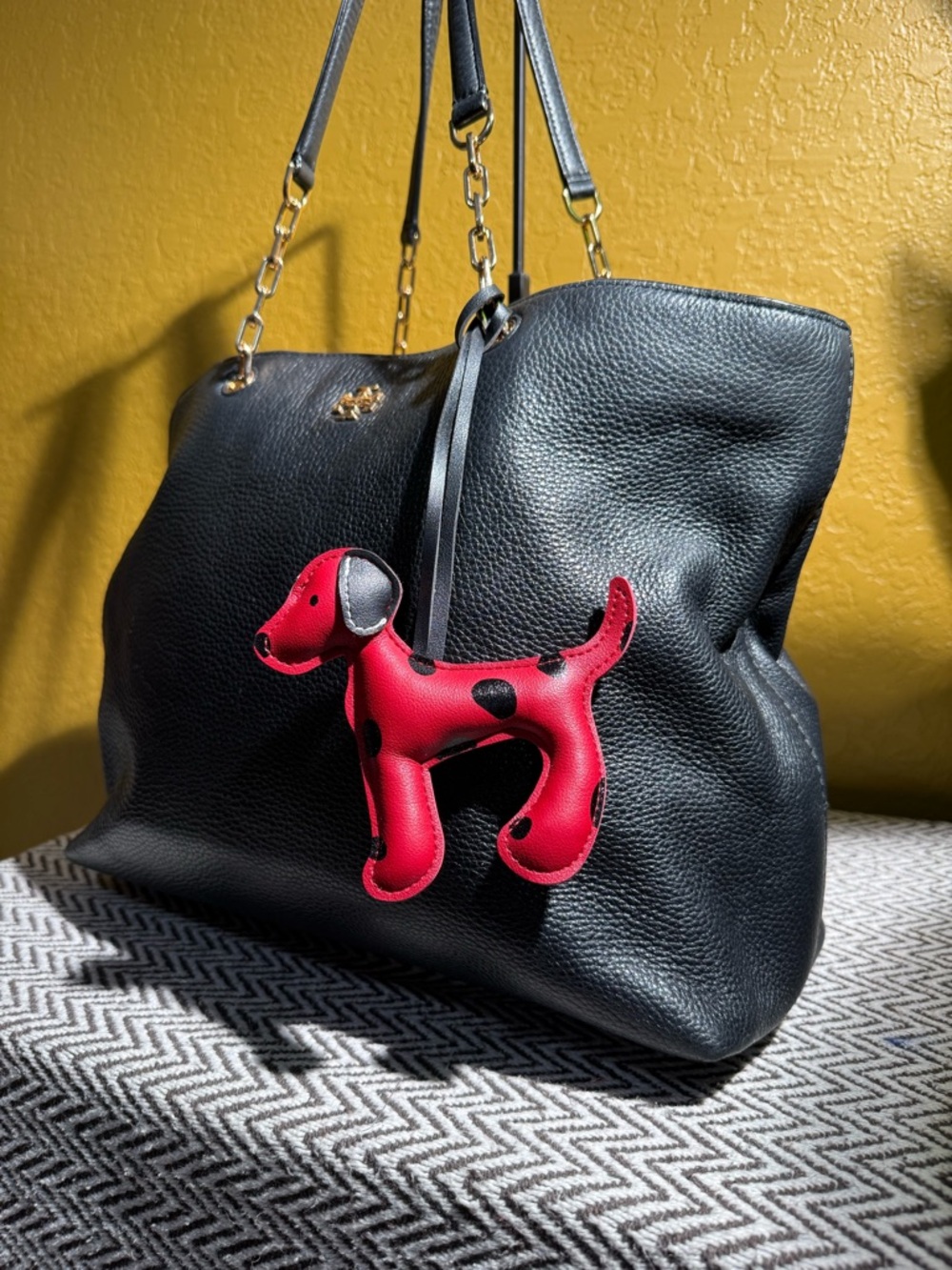 Dalmatian Dog Bag Charm PU Leather Spotted Puppy - Choice of One - Picture 5 of 9